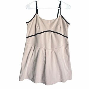 JoyLab Cream and Black Mini Dress